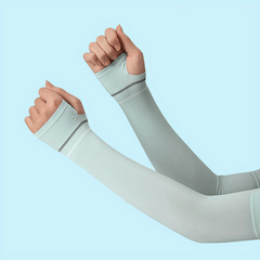 Summer Cycling Ice Sleeves Fingerless Gloves UV Protection