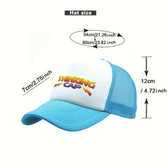 Retro Mesh Summer Baseball Cap Adjustable Peaked Hat for Men