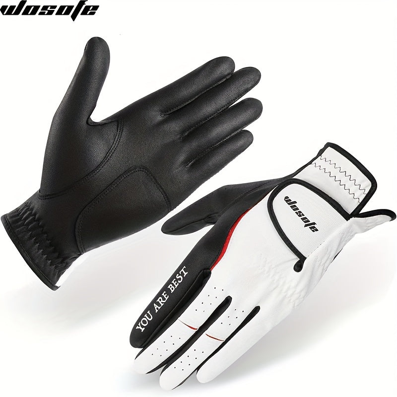 Durable Anti Slip Golf Glove, Left Hand, Breathable & Comfortable