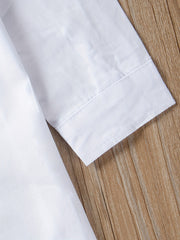 Baby Boy Tuxedo Suit Shirt Waistcoat Tie Pants Formal Outfit
