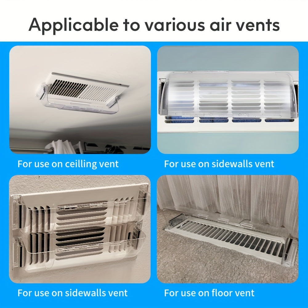 3pcs Magnetic Air Vent Deflector 20-35 Vent Cover Adjustable Fresh Air Syste