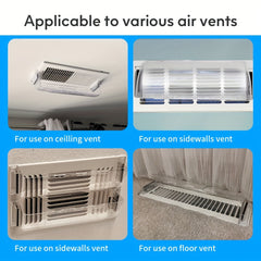 3pcs Magnetic Air Vent Deflector 20-35 Vent Cover Adjustable Fresh Air Syste