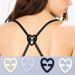 Invisible Bra Strap Clips Non-slip Buckles for Braless Look