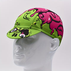 Retro Skull Hat Cycling Cap Breathable Quick Dry Bike Riding Cap
