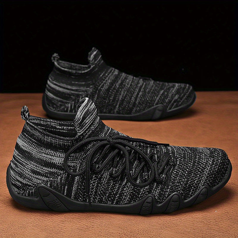 Men's Knitted Lightweight Slip On Casual Shoes Breathable Sock Shoes