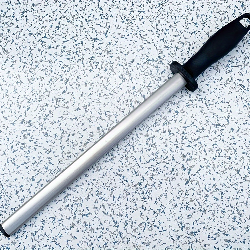 12 Diamond Carbon Steel Rod Sharpener for Food Trucks