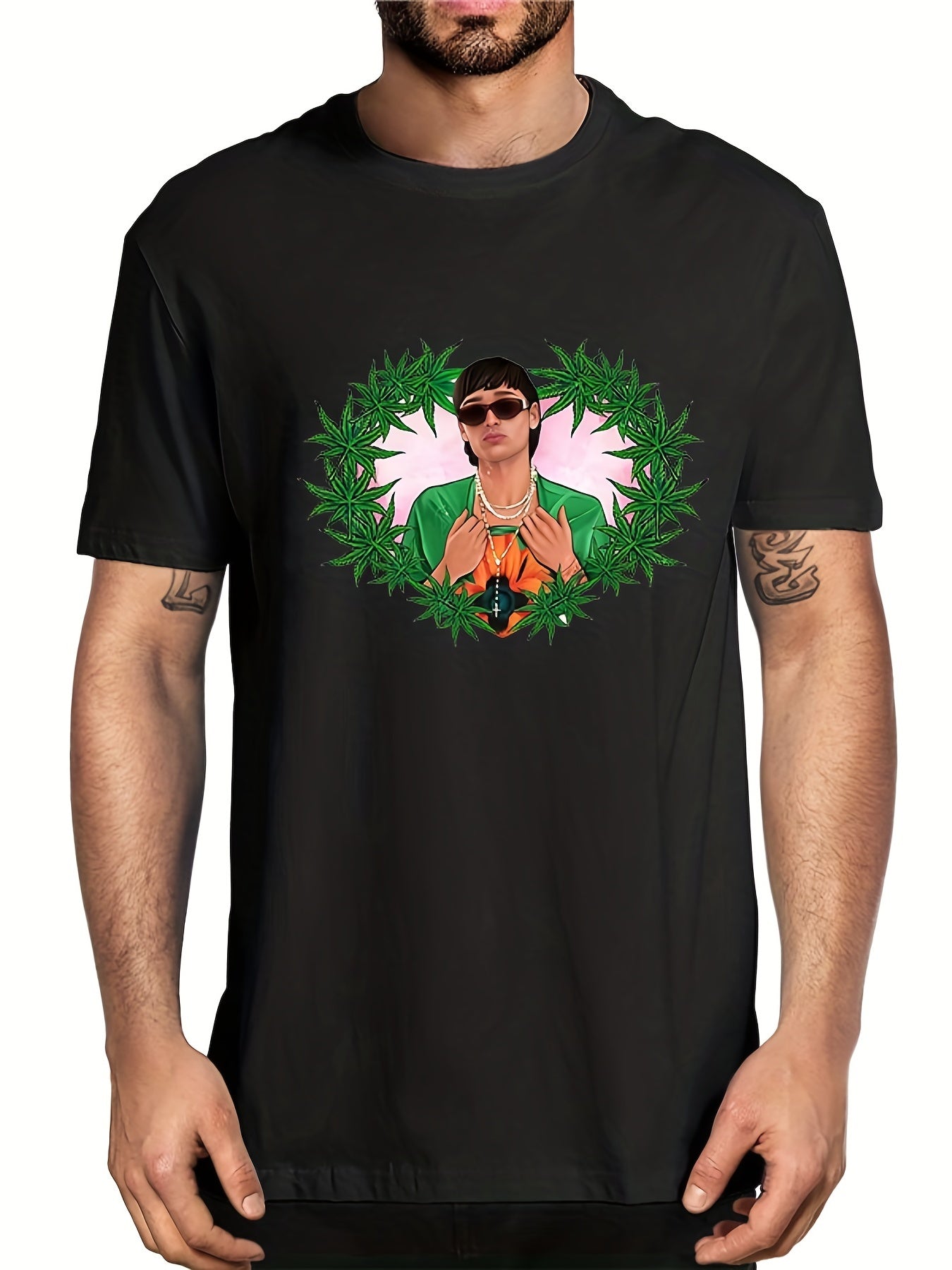 Men's Lightweight Graphic T-Shirt for Summer Fun