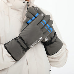 Thickened Skiing & Cycling Gloves Touch Screen Silicone Warm Keeping