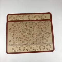 5pc Silicone Baking Mat Set Oven Kneading Pad Air Frying Pan Mat