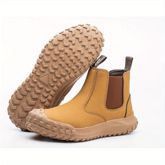 CEATSAFETV Men's Steel Toe Work Safety Boots