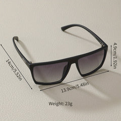 Men's Large Frame Sunglasses UV Protection Holiday Party Decorative Sunglasses