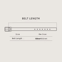 Men's Automatic Buckle Belt