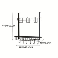 Nali Kitchen Refrigerator Storage Rack Hanging Stainless Steel Side Hook