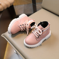 Boys Non Slip Zipper Boots for Indoor/Outdoor Travel