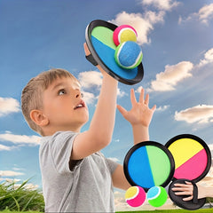 Sticky Ball Game Set with Suction Cup - Interactive Throw and Catch Toy