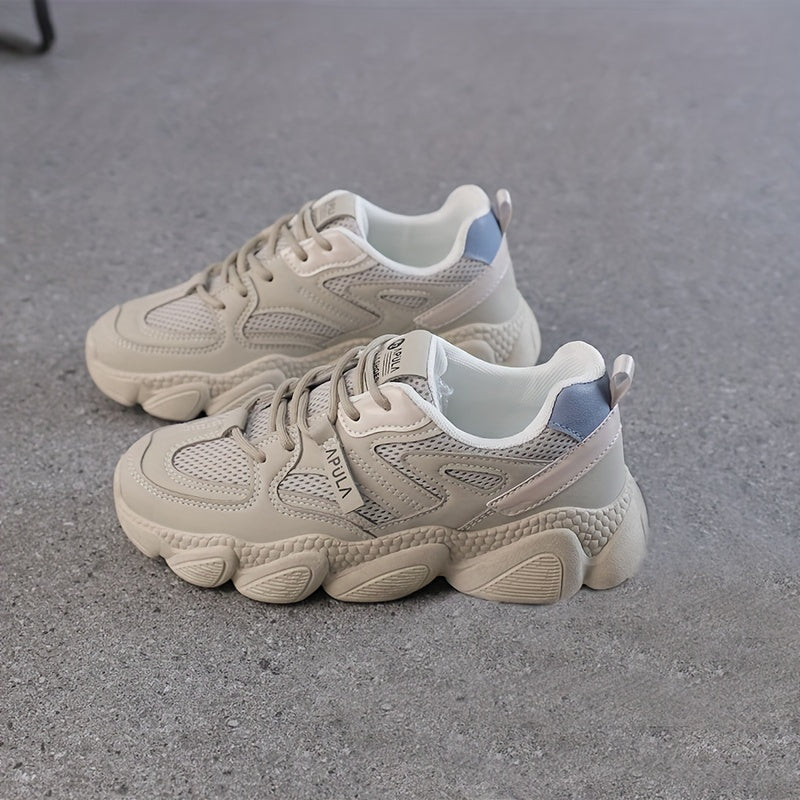 Women's Breathable Mesh Platform Sports Shoes