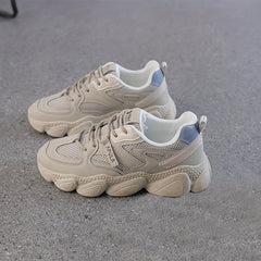 Women's Breathable Mesh Platform Sports Shoes