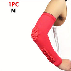 1pc High Elastic Breathable Arm Sleeves for Fitness - Black