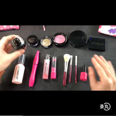 Kids Makeup Toy Set - Lipstick, Eye Shadow & More