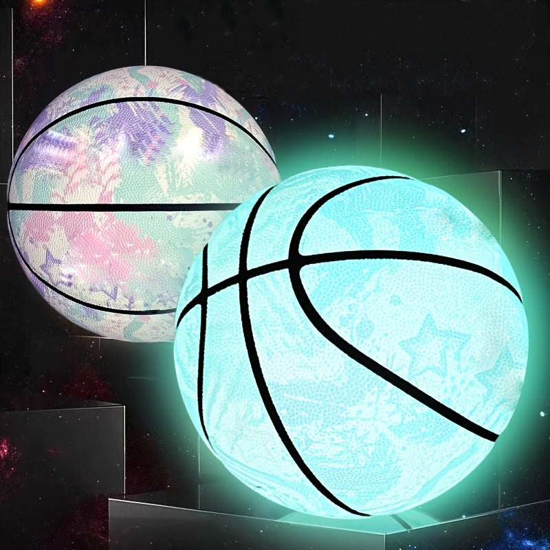 Glow In The Dark Light Up Basketball for Night Training