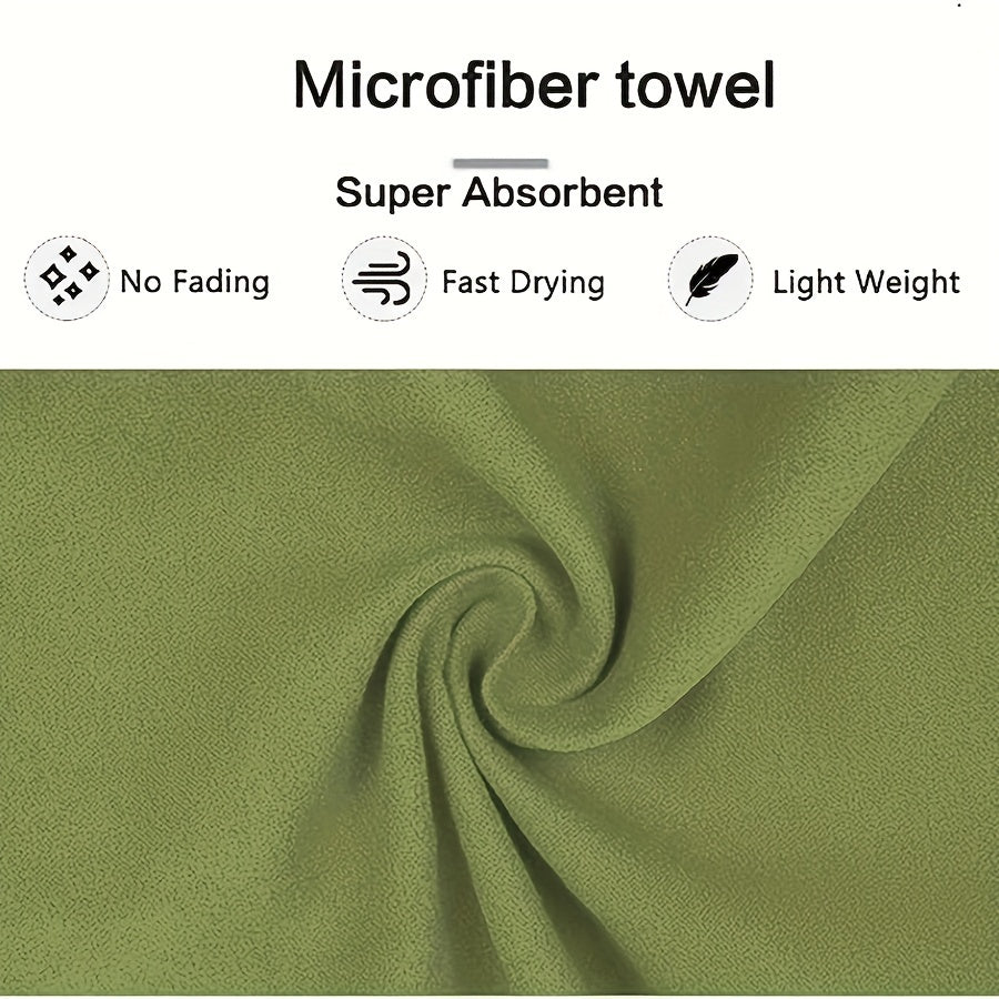 Quick Dry Exercise Towels for Outdoor Activities, Yoga, Fitness - 1PC