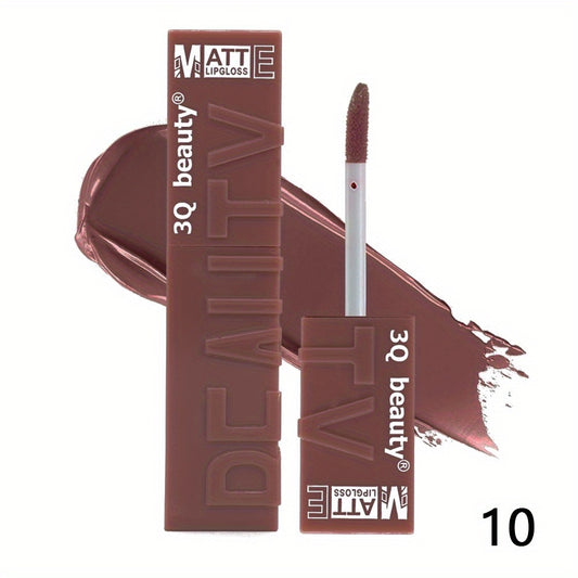 Matte Lip Gloss 20 Colors Glitter Long Lasting Liquid Makeup Rouge