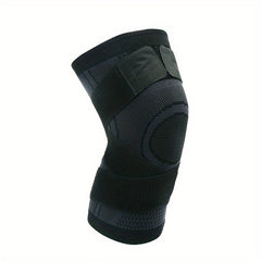 Breathable Sports Knee Pads for Running Cycling - Adjustable Straps for Support