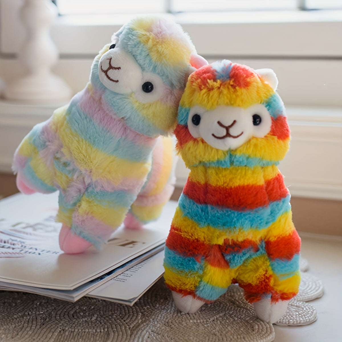 Rainbow Alpaca Plush Toy - Perfect Home Decor & Birthday Gift