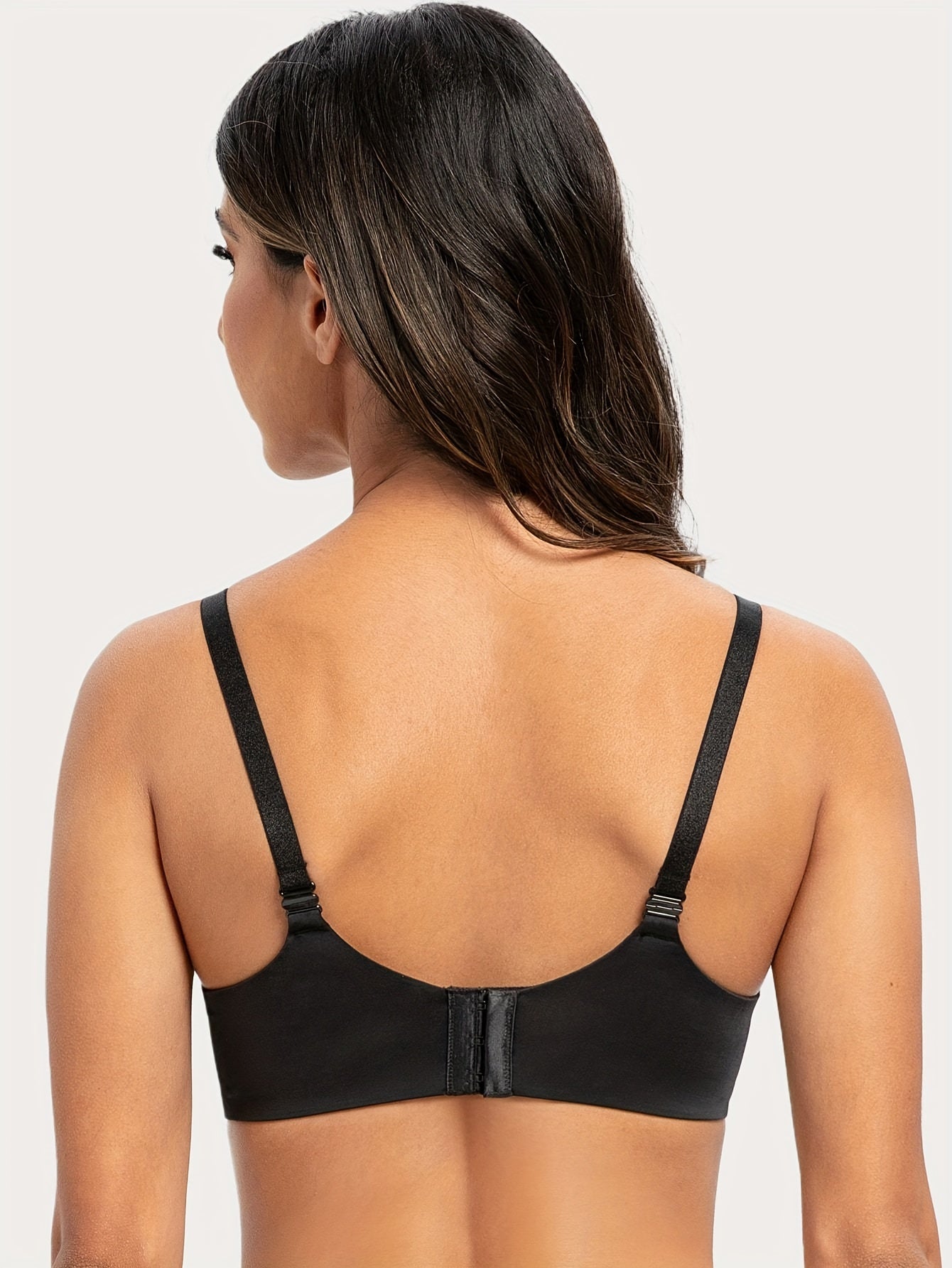 Solid T Shirt Bra Breathable Push Up Lingerie