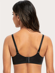 Solid T Shirt Bra Breathable Push Up Lingerie