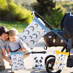 Waterproof Swimsuit Pouch for Toddlers - Wet Diapers Wet Clothes Wet Swim Gear