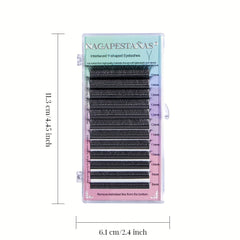 Y Shaped False Eyelashes Handwoven Soft Natural Crossed Extension