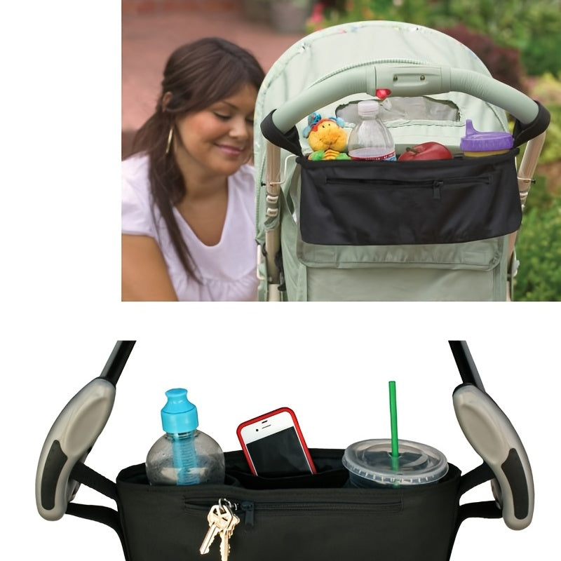 Stroller Organizer Bag for Baby Carriage Pram Buggy Cart Storage Bottle Bags