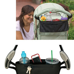 Stroller Organizer Bag for Baby Carriage Pram Buggy Cart Storage Bottle Bags