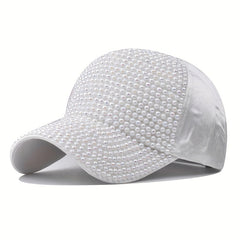 Rhinestone Baseball Cap Sparkly Y2K Dad Hat Hip Hop Sunscreen Hat