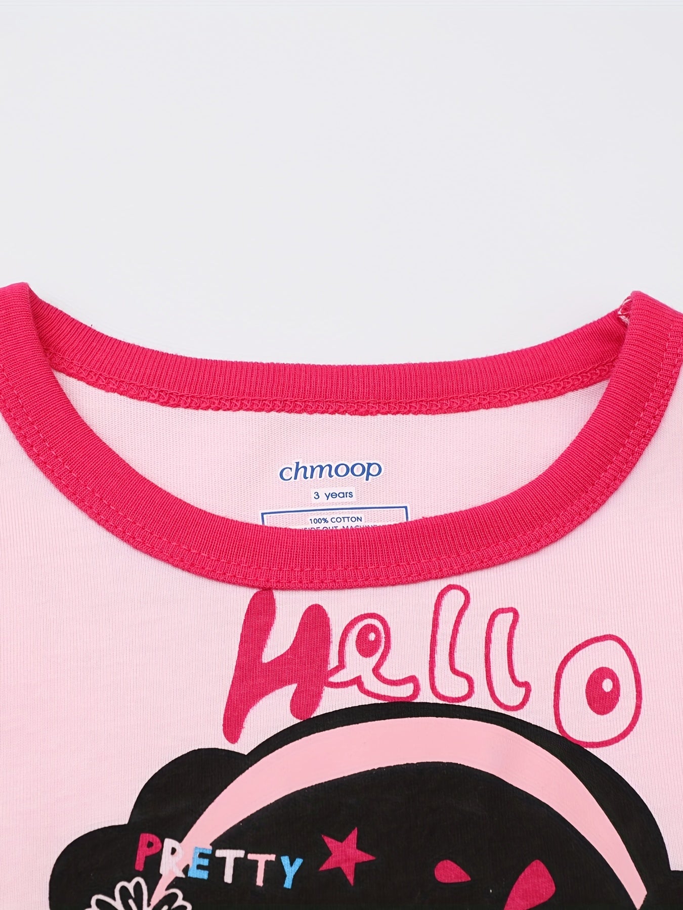 Girls' Printed Long Sleeve Homewear Set