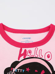 Girls' Printed Long Sleeve Homewear Set