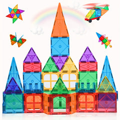 56pcs Magnetic Building Blocks for Kids