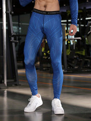 Men's Quick Drying Compression Leggings for Yoga Running