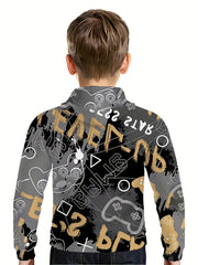 Boy's Graphic Hoodie 3D Print Sweatshirt