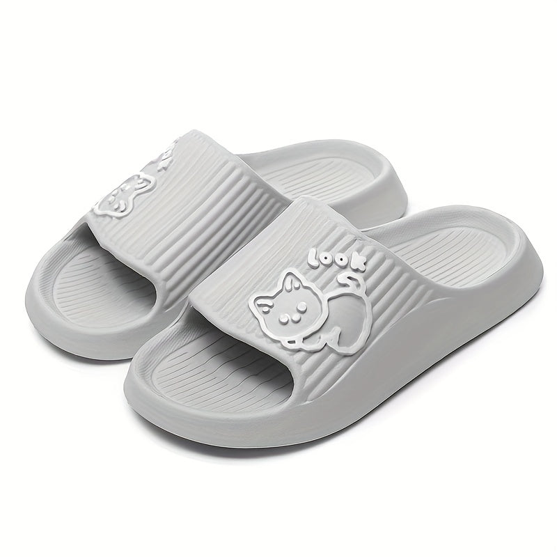 Men's Casual Puppy Slides Slip On Slippers Various Colors