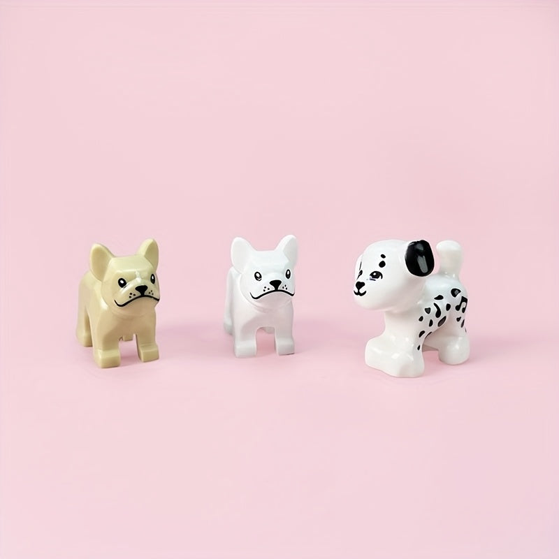 Interactive Dog House Toy Set - 5 Different Breeds