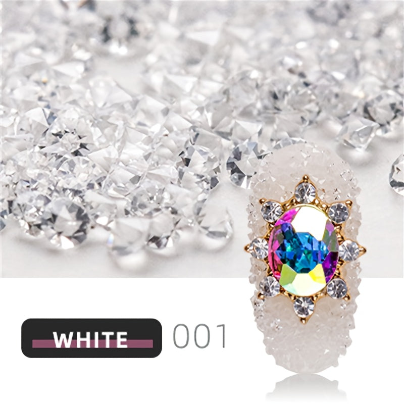 Glass Crystal Flat Back Nail Rhinestones 1440pcs