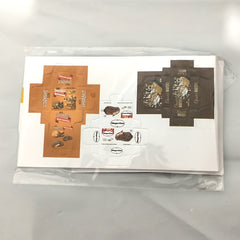 6pcs Mini Snack Packaging Boxes Statue Figurines