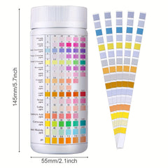 100pcs 16 Way Pool Test Strips Water Chemical Testing For Hot Tub