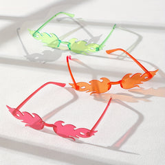 5 Pairs Colorful Sunglasses for Summer Beach Vacation Buddy Sharing Outfit