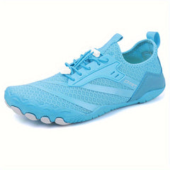 Unisex No Tie Lace Aqua Wading Shoes Casual Outdoor Walking Shoes