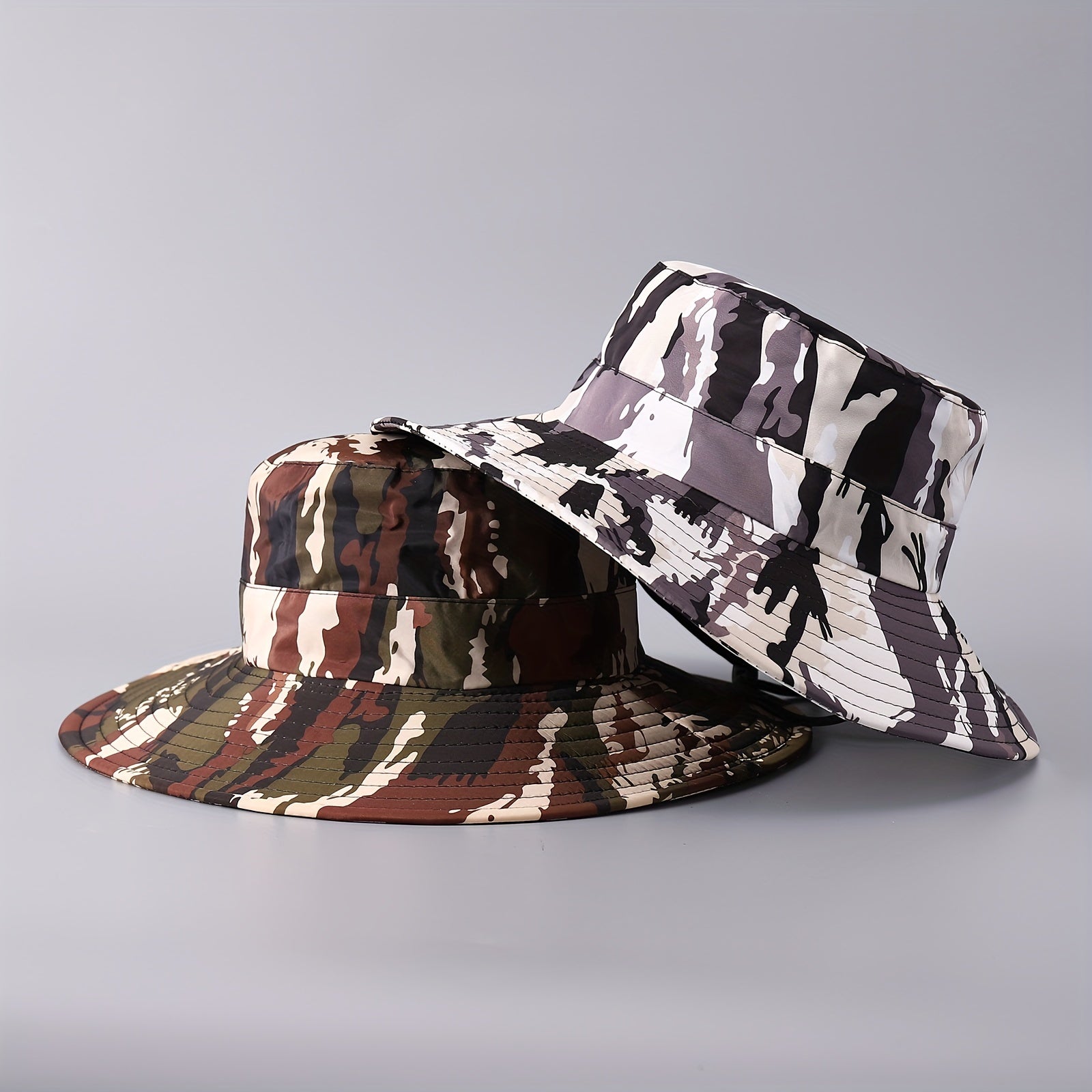 Camouflage Bucket Hat Men's Outdoor Fishing Mountaineering Sun Hat
