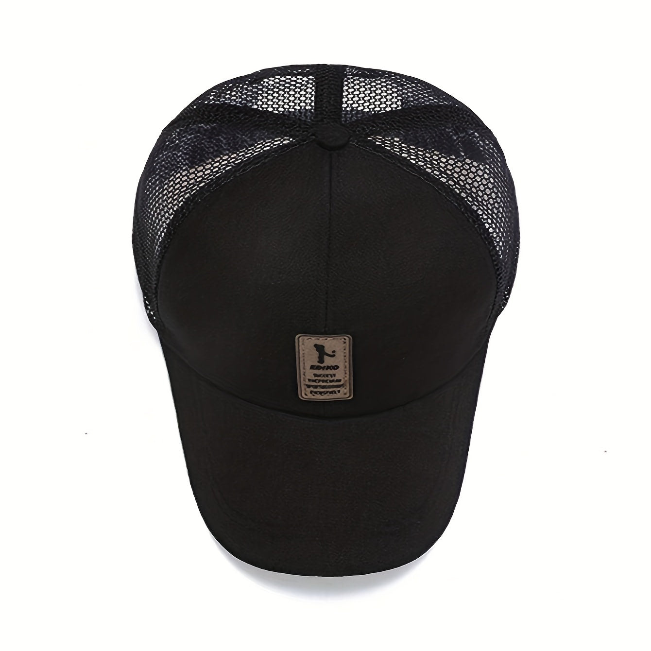 Men's Mesh Baseball Cap Sun Protection Outdoor Fishing Peaked Trucker Hat