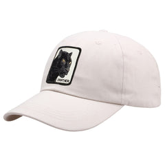 Hip Hop Leopard Embroidered Duck Cap Baseball Cap
